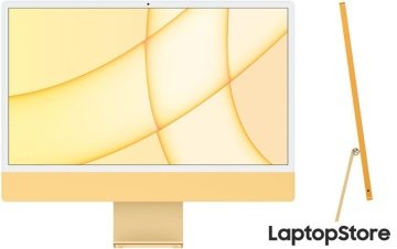 Моноблок Apple iMac M1 2021 24" (4 порта, 8/256, желтый)